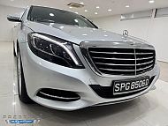 Mercedes Benz S320L R19 LED 2016 Silver Rear Entertainment